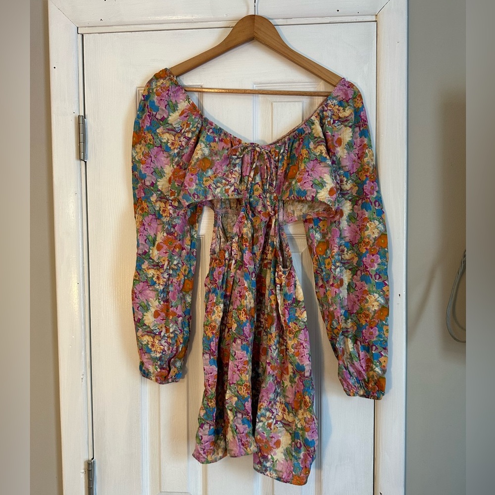 Wild Fable flower cut our dress